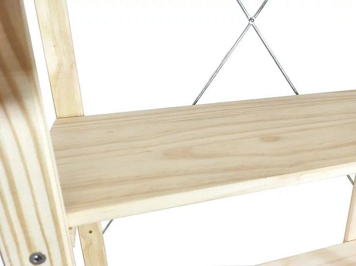 Étagère de garage en bois Symbios 5 tablettes L. 65 x H. 170 x P. 28 cm