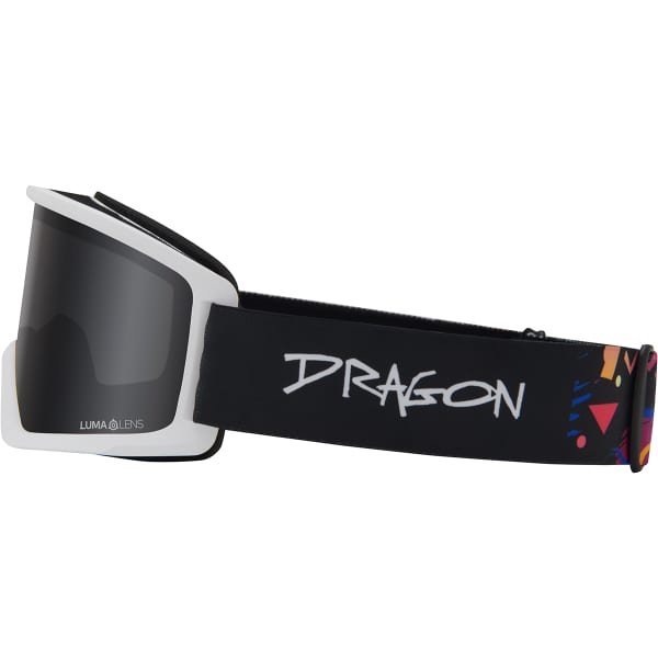 Masque de ski DRAGON DR DX3 OTG RETROLITE/LLDARKSMOKE
