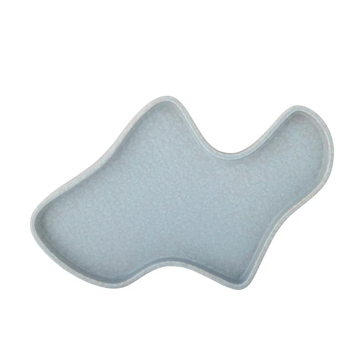 Bloomingville - Lakey Tablett, blau