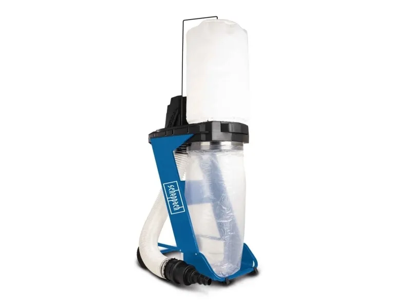 Scheppach DC500, Dry, Hvid, 75 L, 1150 m³/t, 2 m, 10 cm