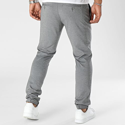 Pantalon Chino Slim Mark Gris Chiné