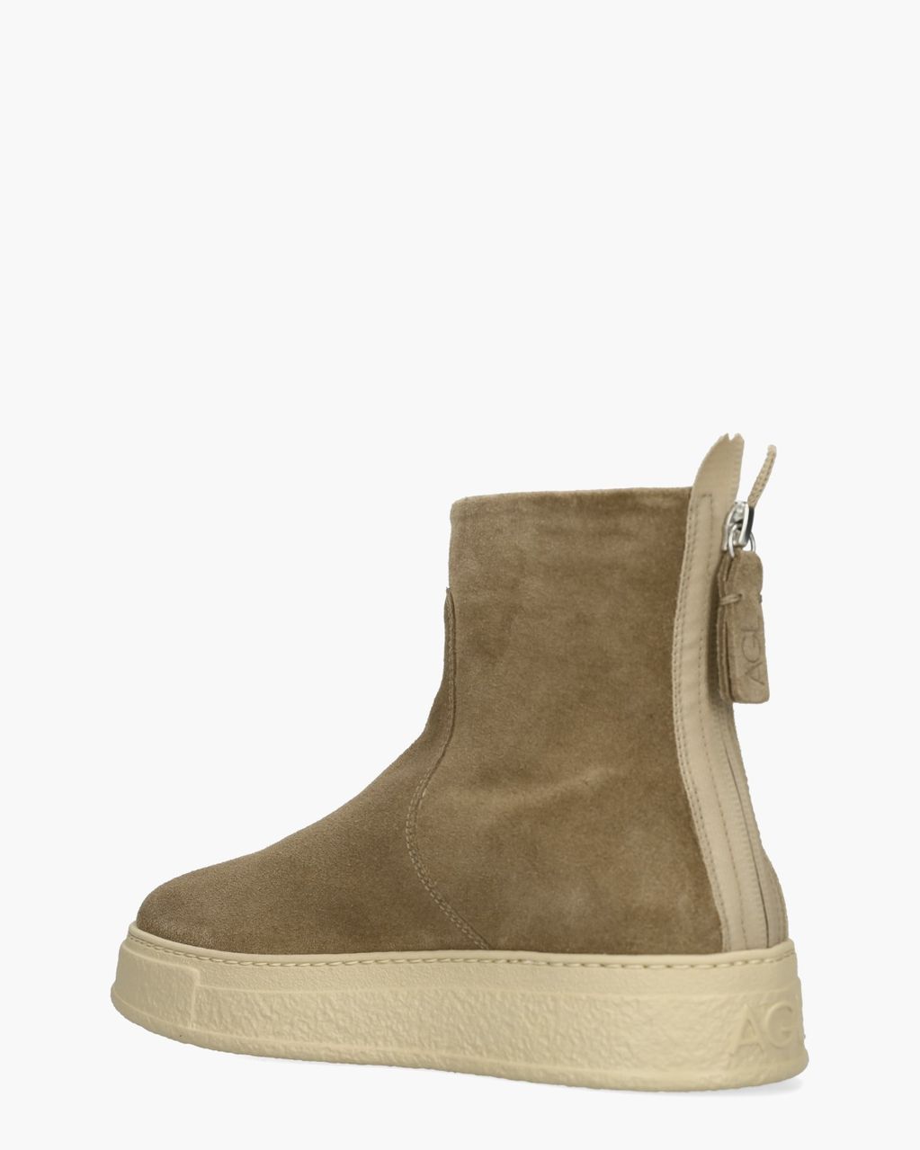 AGL Giuly Taupe Dames Enkelboots