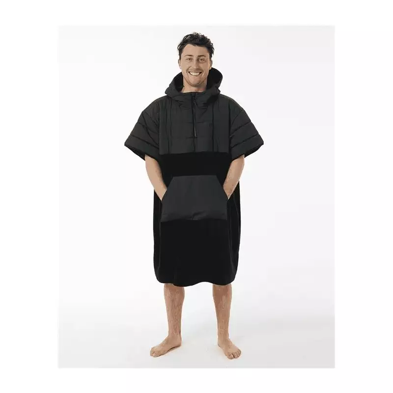 Poncho RIPCURL Anti-Series Puffer Poncho Black