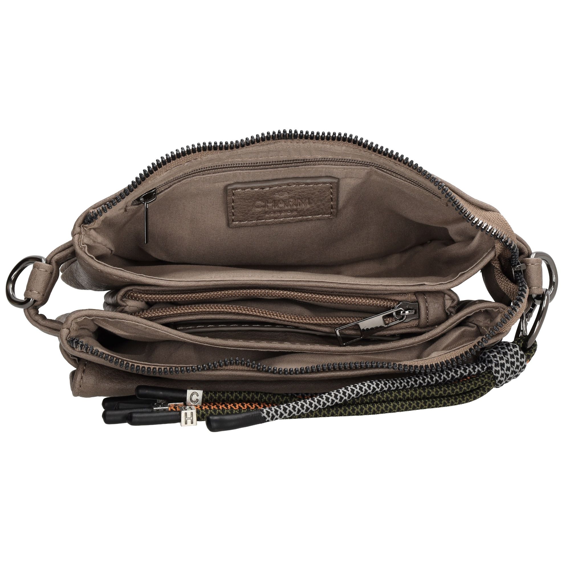 Charm London Tottenham Schoudertas S Taupe