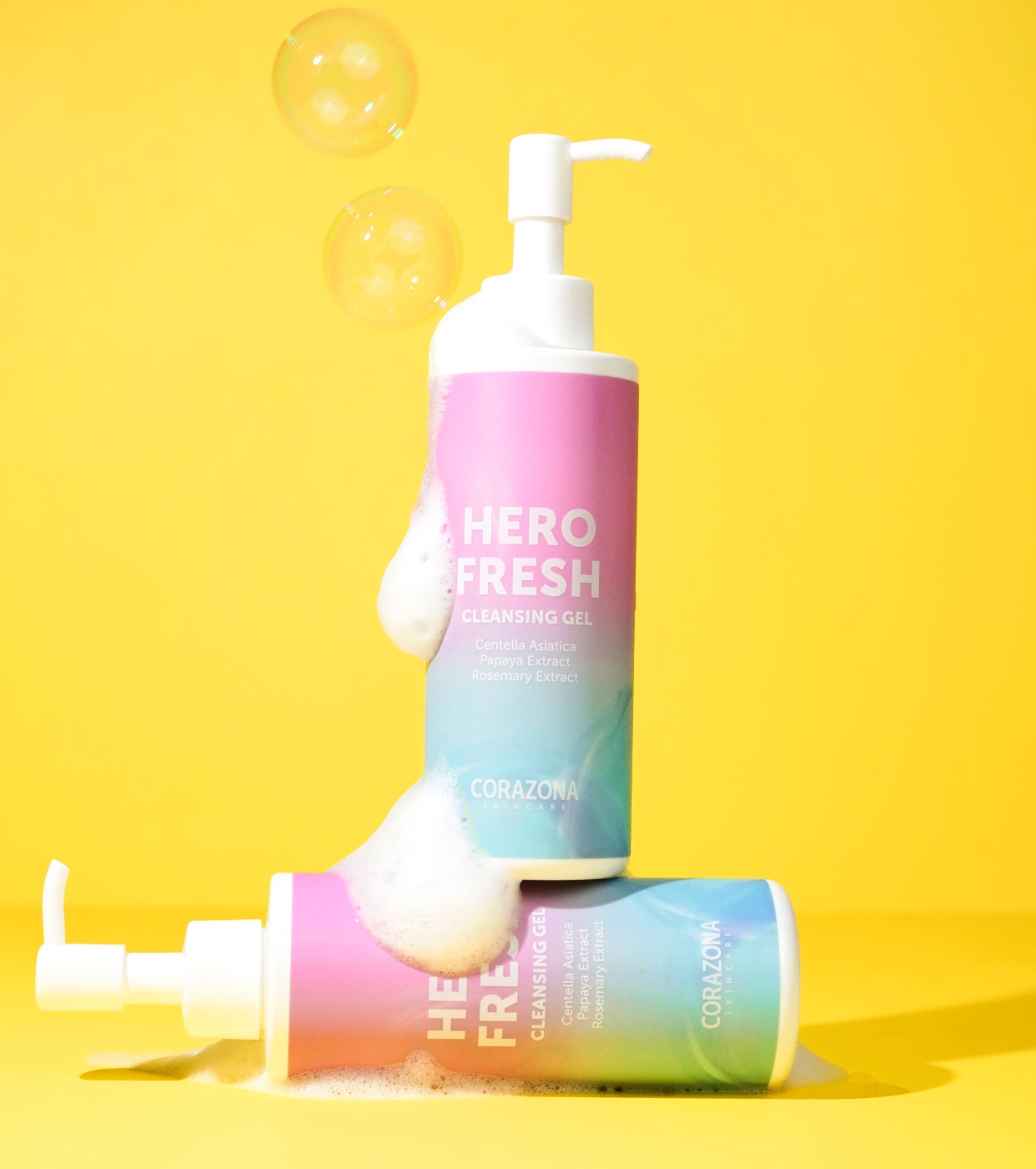 CORAZONA Skincare - Gel de Limpeza Facial Hero Fresh