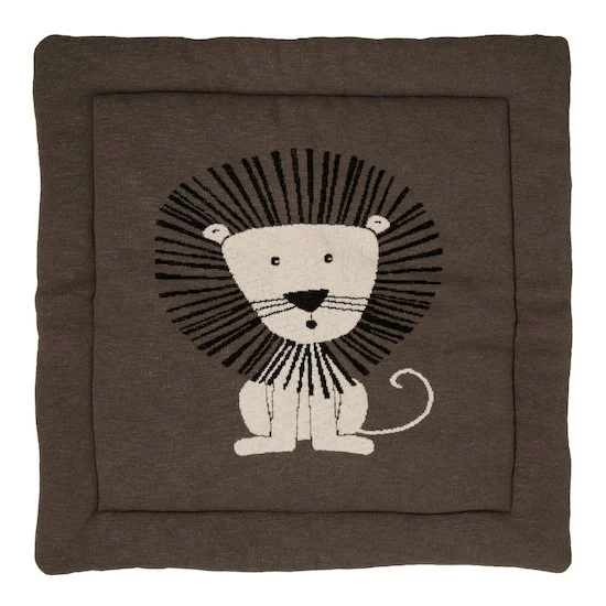 Fond de parc tricot Umi   Lion        100 x 100 cm   de               Quax