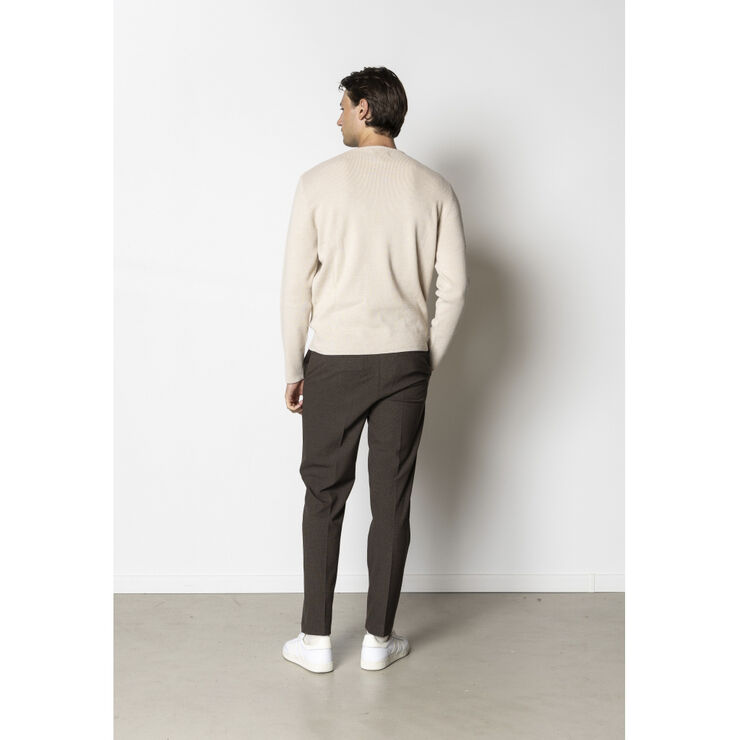 Clean Cut Copenhagen Oscar knit Ecru melange