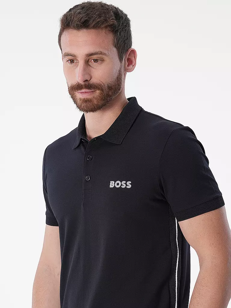 BOSS Poloshirt Slim Fit PAULE dunkelblau