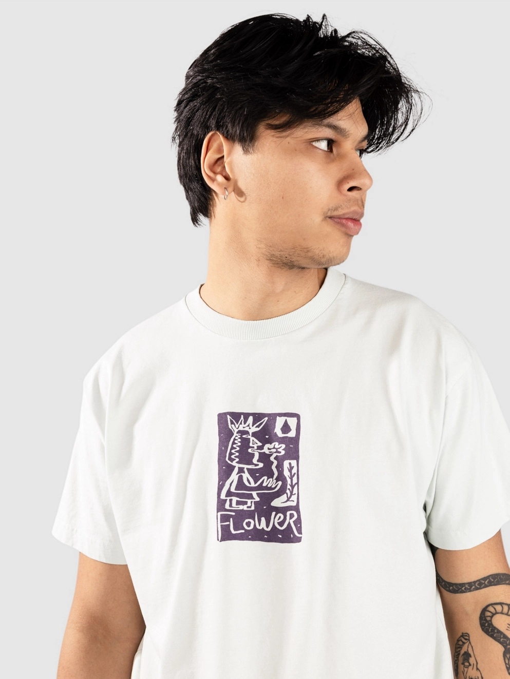 Volcom Flowatch T-Shirt cloud blue