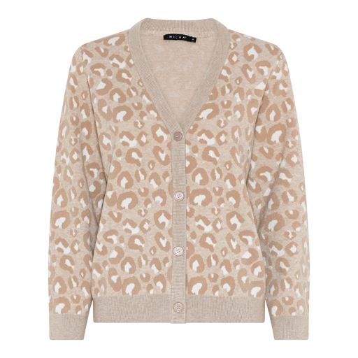Micha Leo Cardigan, Beige/Camel, S