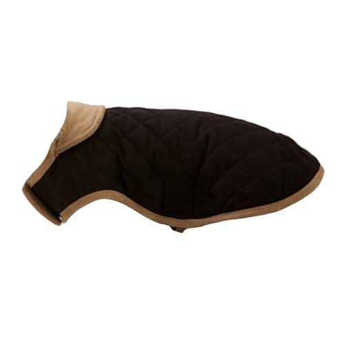 Casaco acolchoado Dog Gone Smart para cães, preto