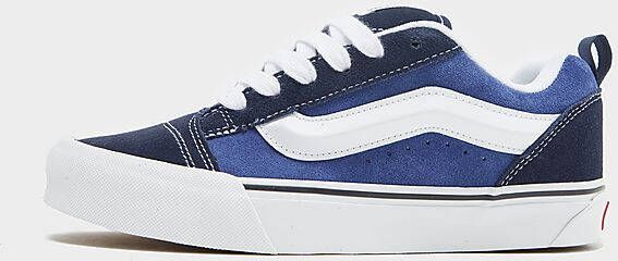 Vans Knu Skool Schoenen Blauw Maat: 38.5 Suède Foot Locker