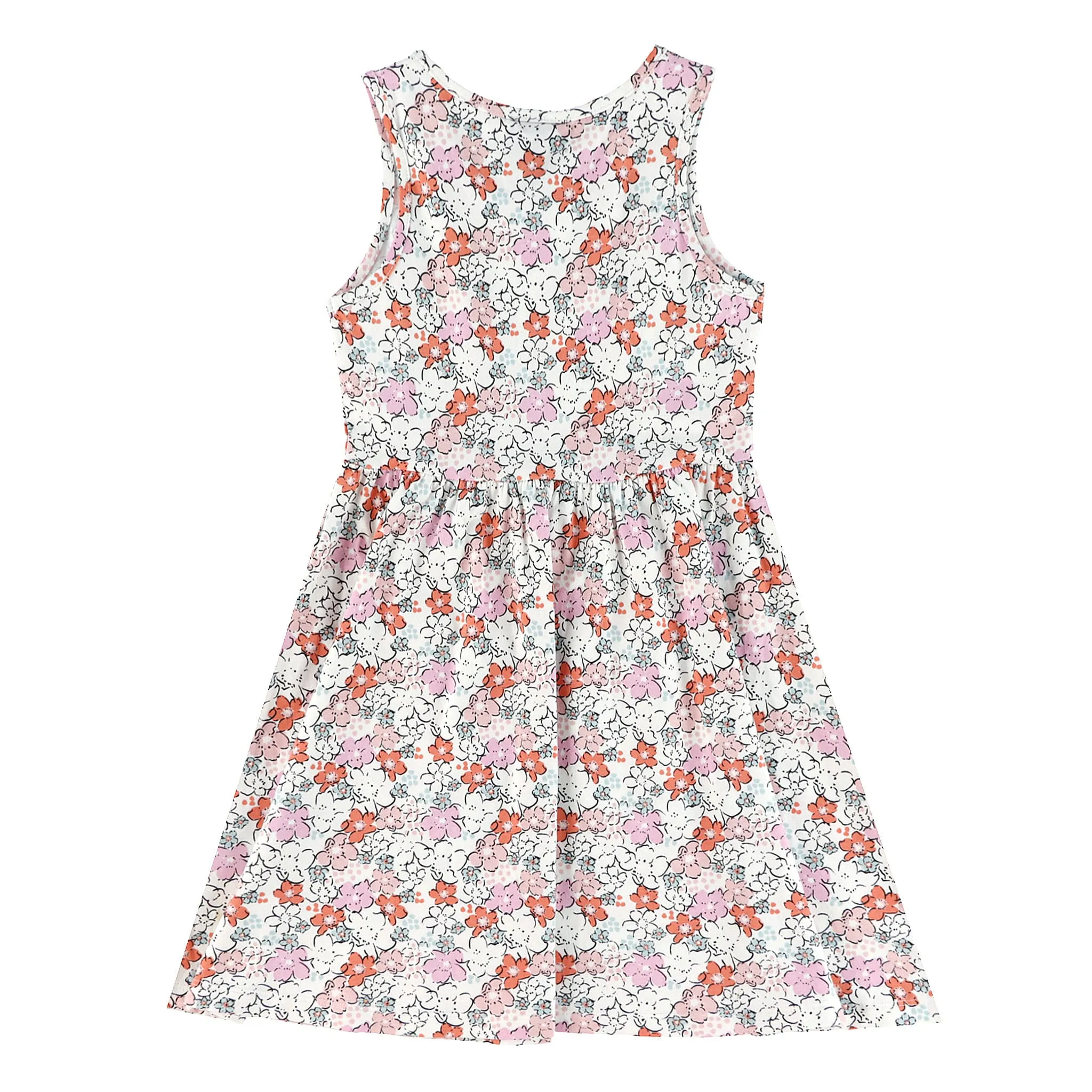 Chat Botté Robe Floral 2-8ans