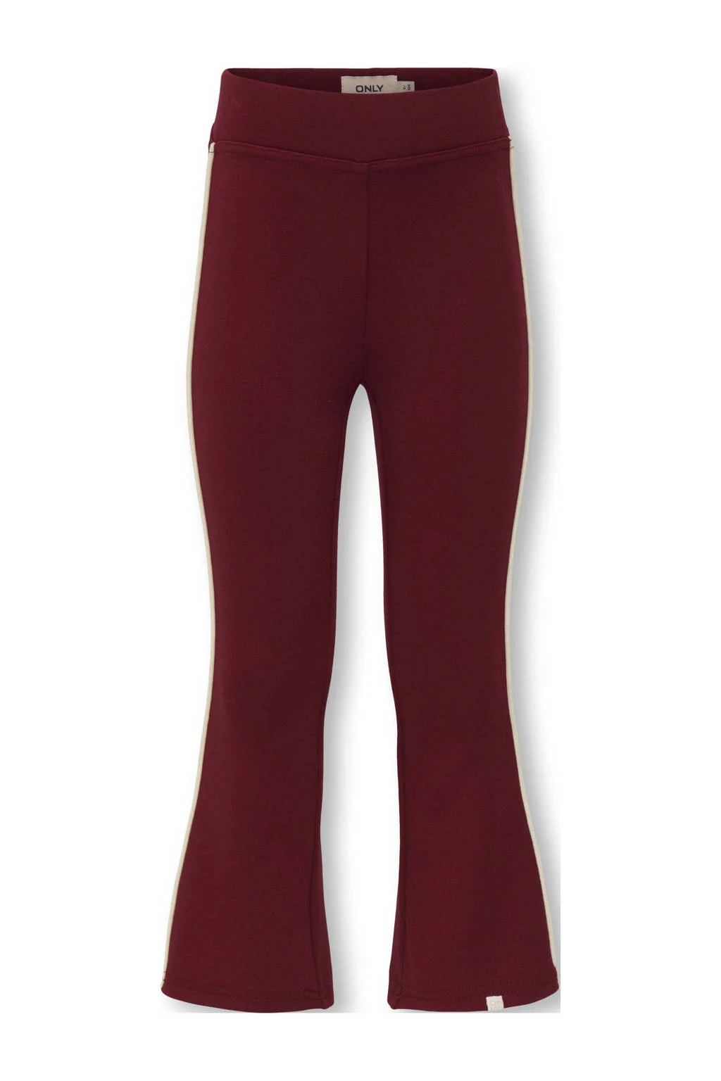 KIDS ONLY MINI flared legging donkerrood