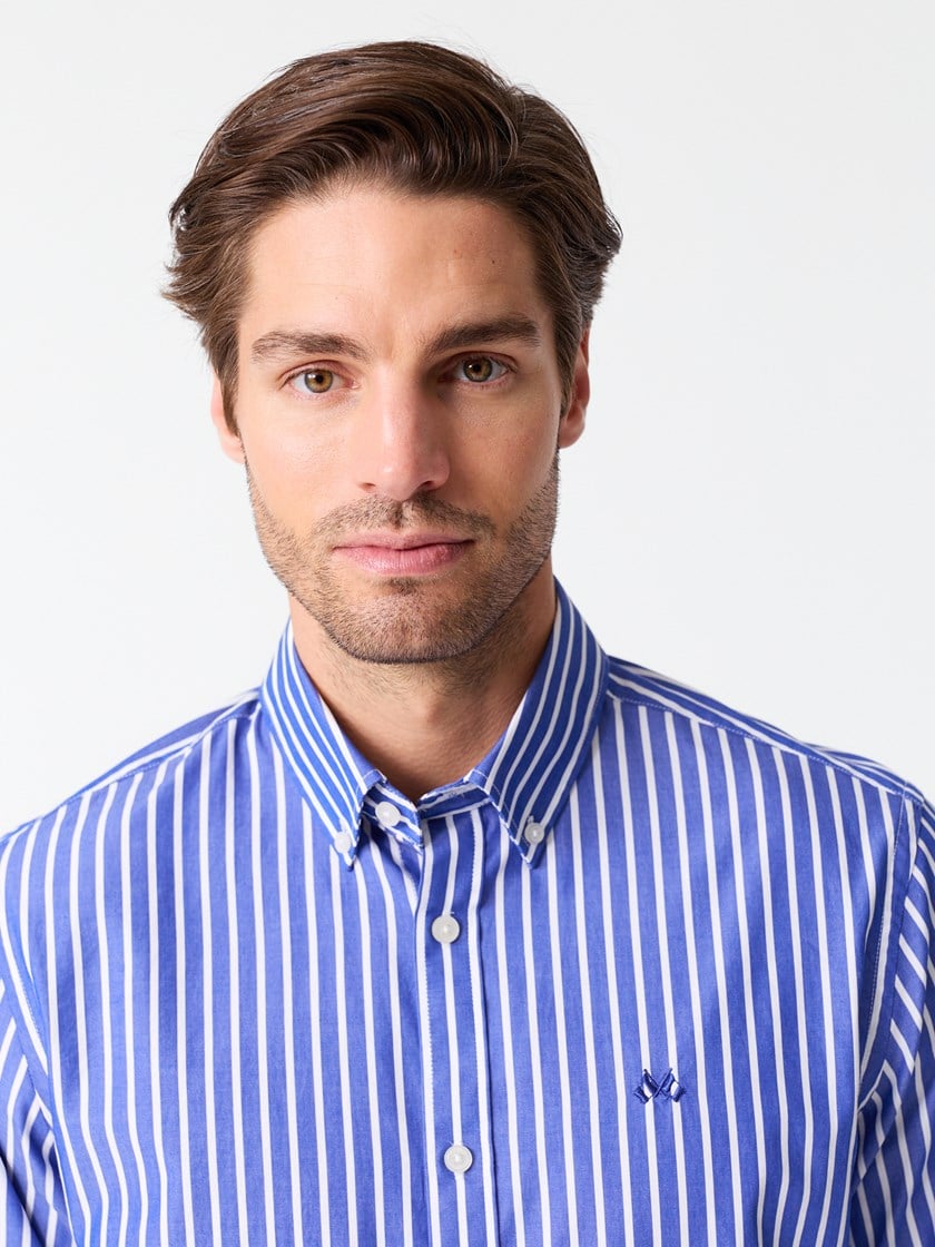 Vincent skjorte - Regular fit Mazarine Blue