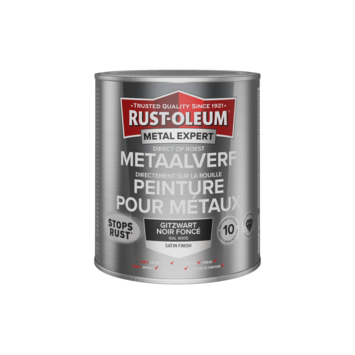 Rust-Oleum metaalverf satin RAL9005 750 ml