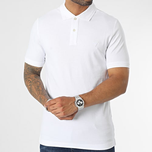 Polo Manches Courtes M3YP60-K7O64 Blanc