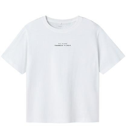 Name It T-Shirt - NkmJanti - Bright White