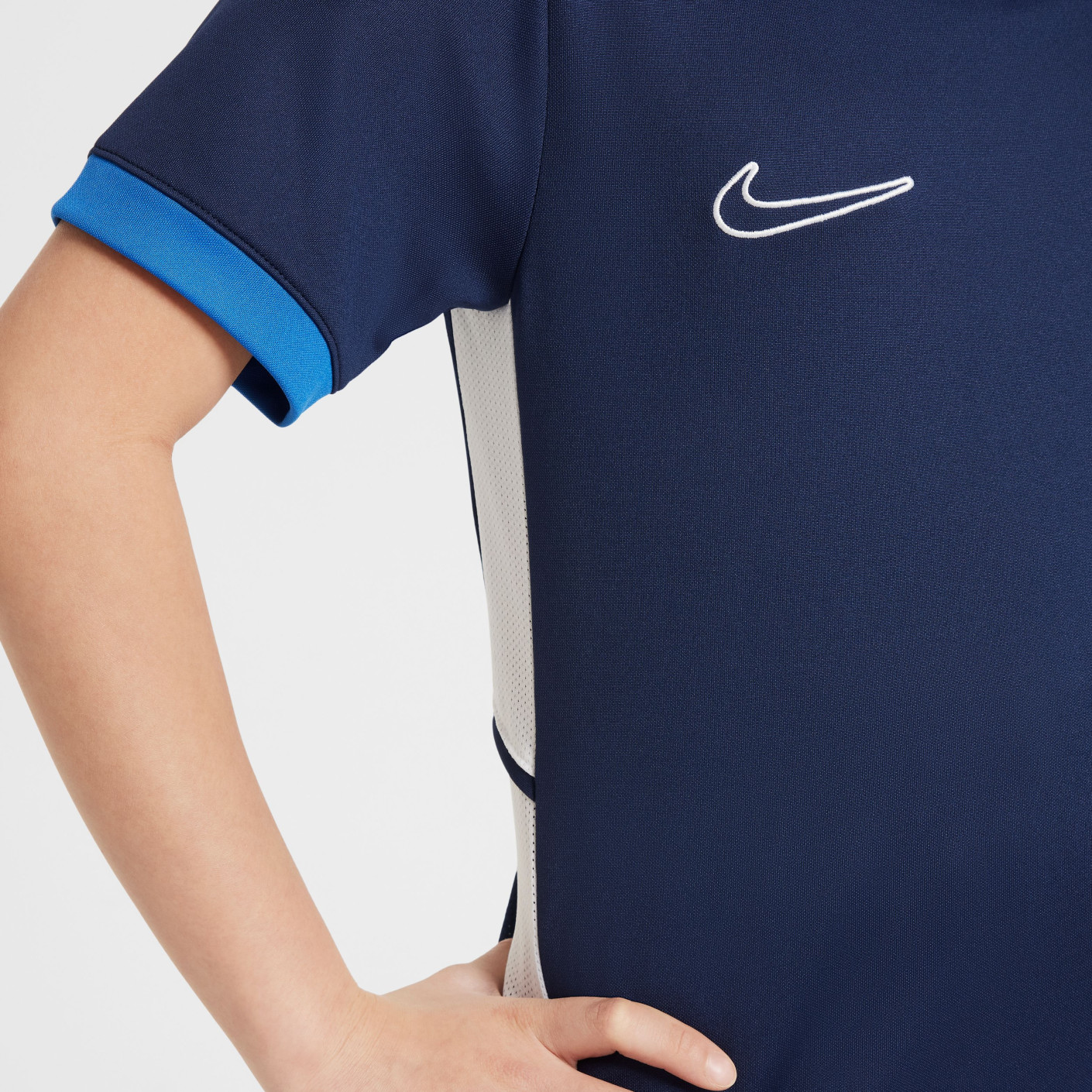 Nike Academy 25 Trainingsset Kids Donkerblauw Blauw Wit