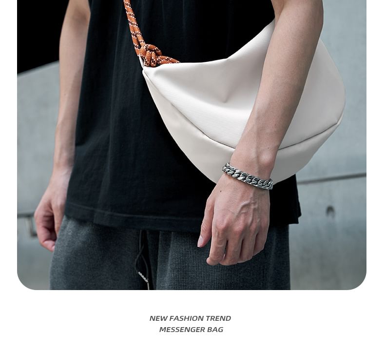 Wavecho - Crossbodytas met appliquékoord
