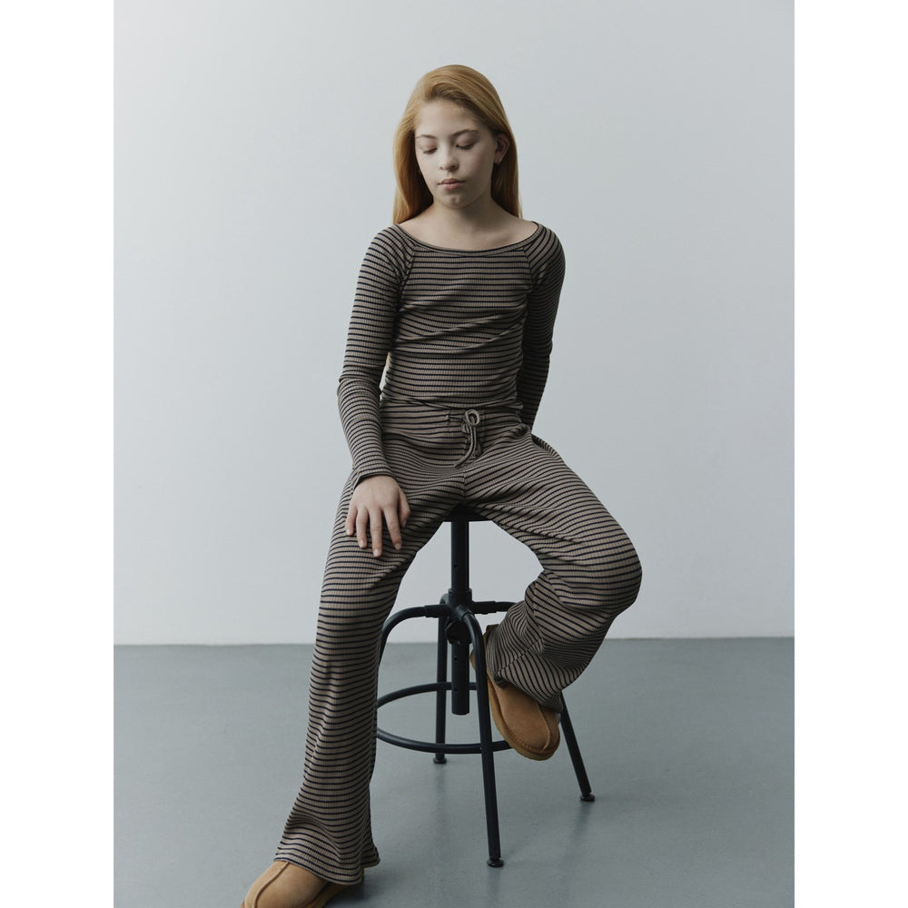 Køb Sofie Schnoor Brown Striped AbigaleSY Bukser