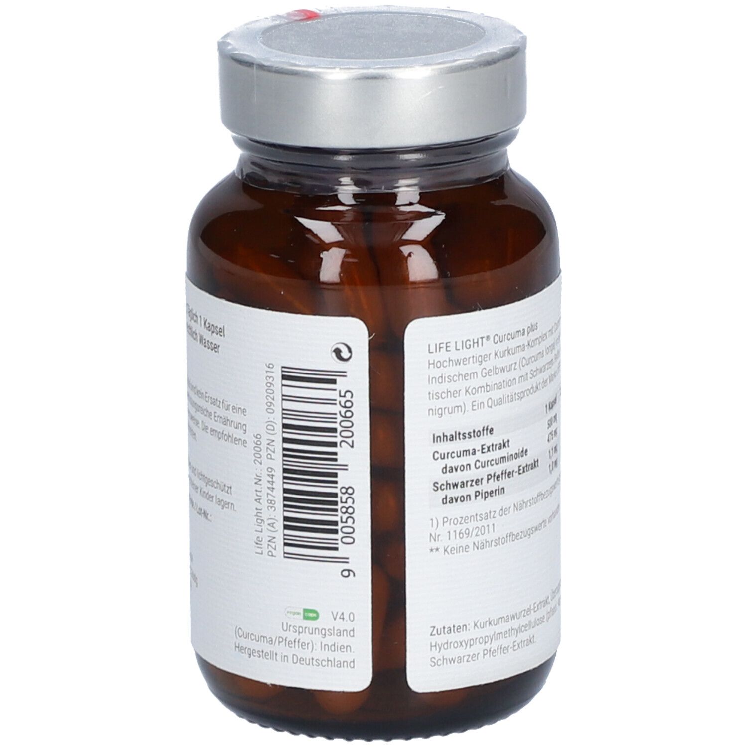CURCUMA+schwarzer Pfeffer Kapseln