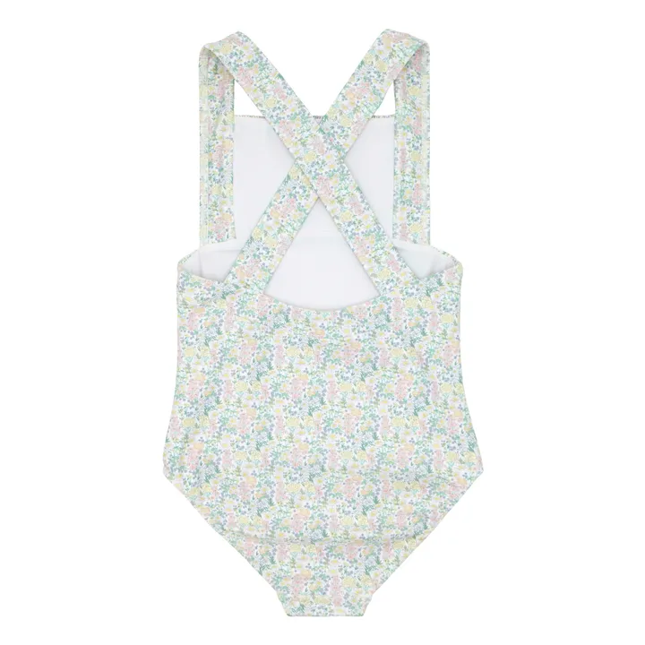 Minnow Maillot 1 Pièce Crossover Fleur | Vert