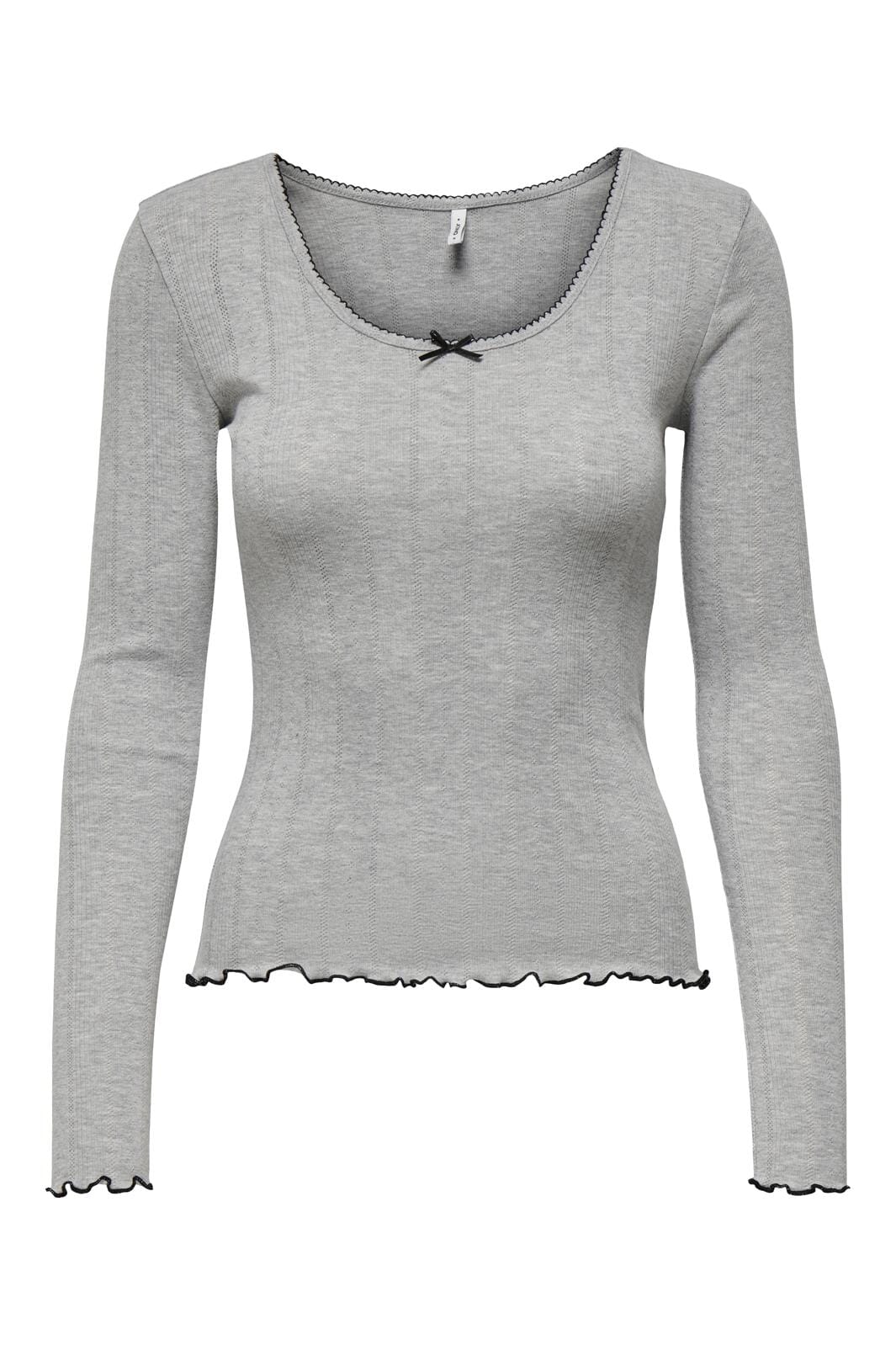 Only Onltenna L/S Top 4694673 light grey melange