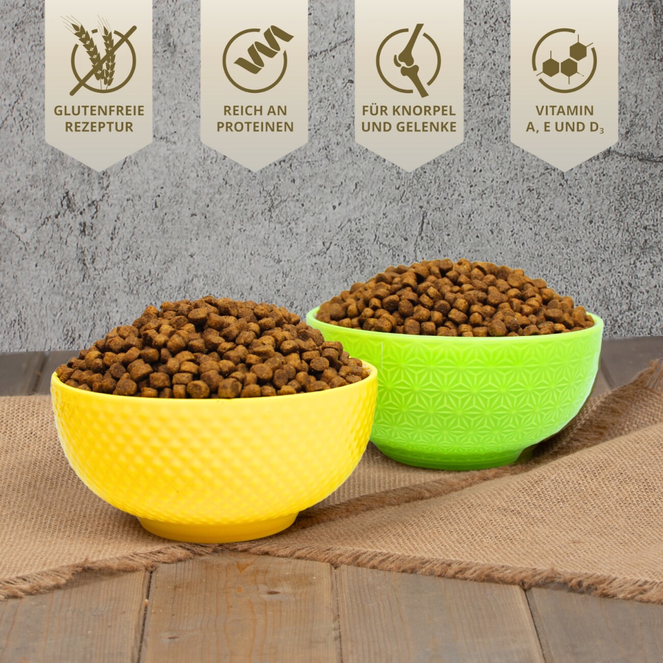 Lyra Pet Lecker.Pet Leo's Adult Geflügel & Forelle Katzenfutter Trockenfutter Vollnahrung 2,5 kg