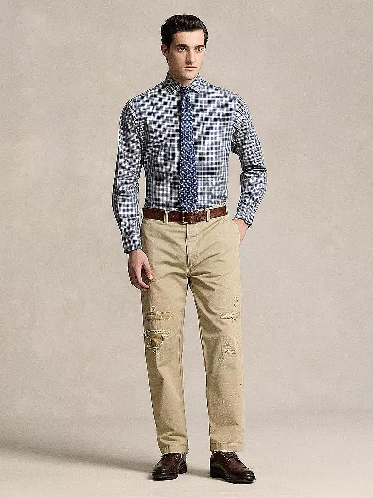 POLO RALPH LAUREN Hemd Custom Fit  blau