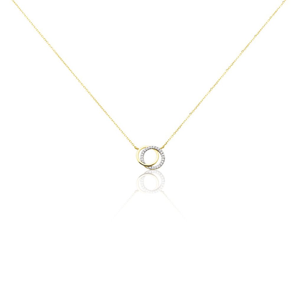 Collier Or Jaune Tresha Diamants