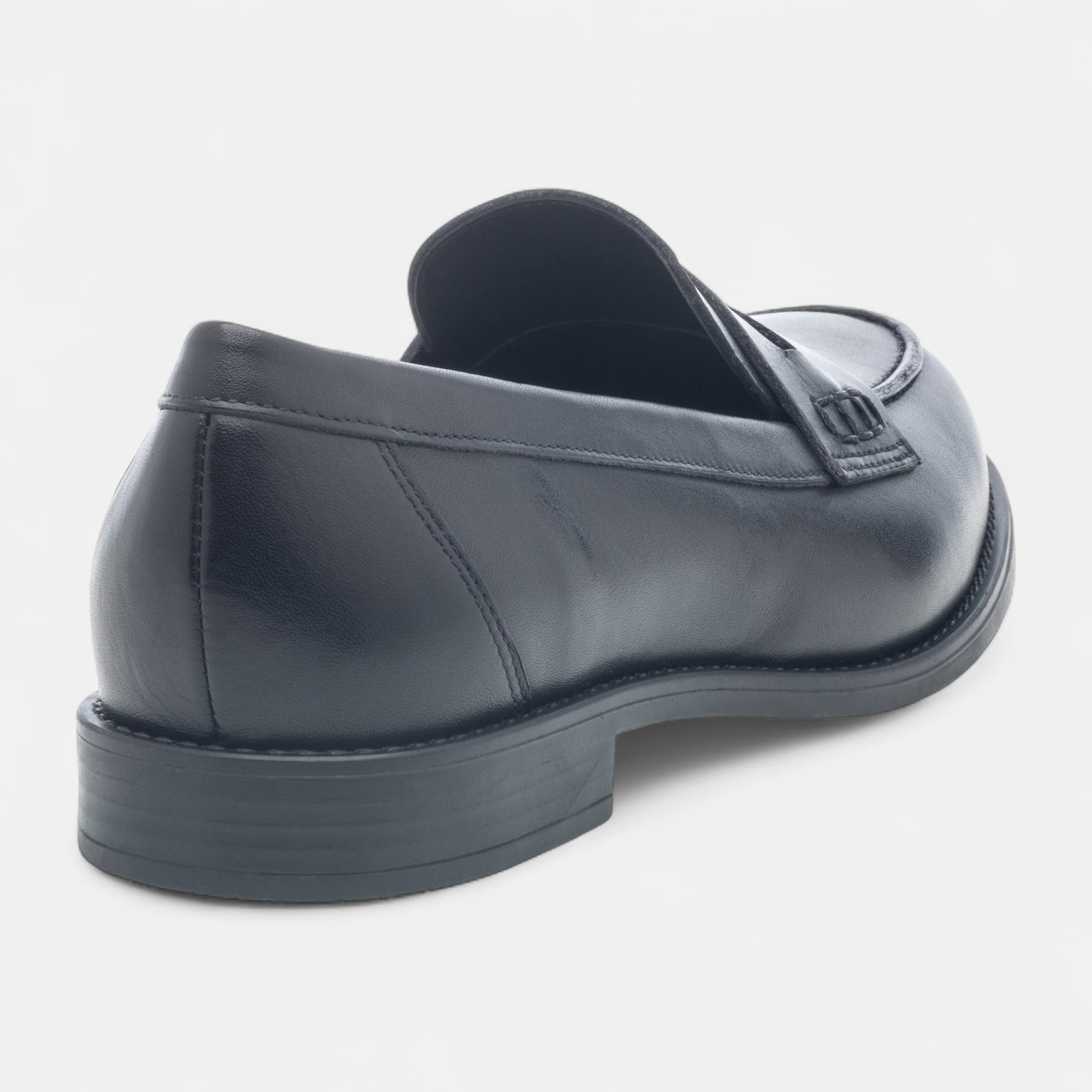 Mocassins Femme en cuir noir