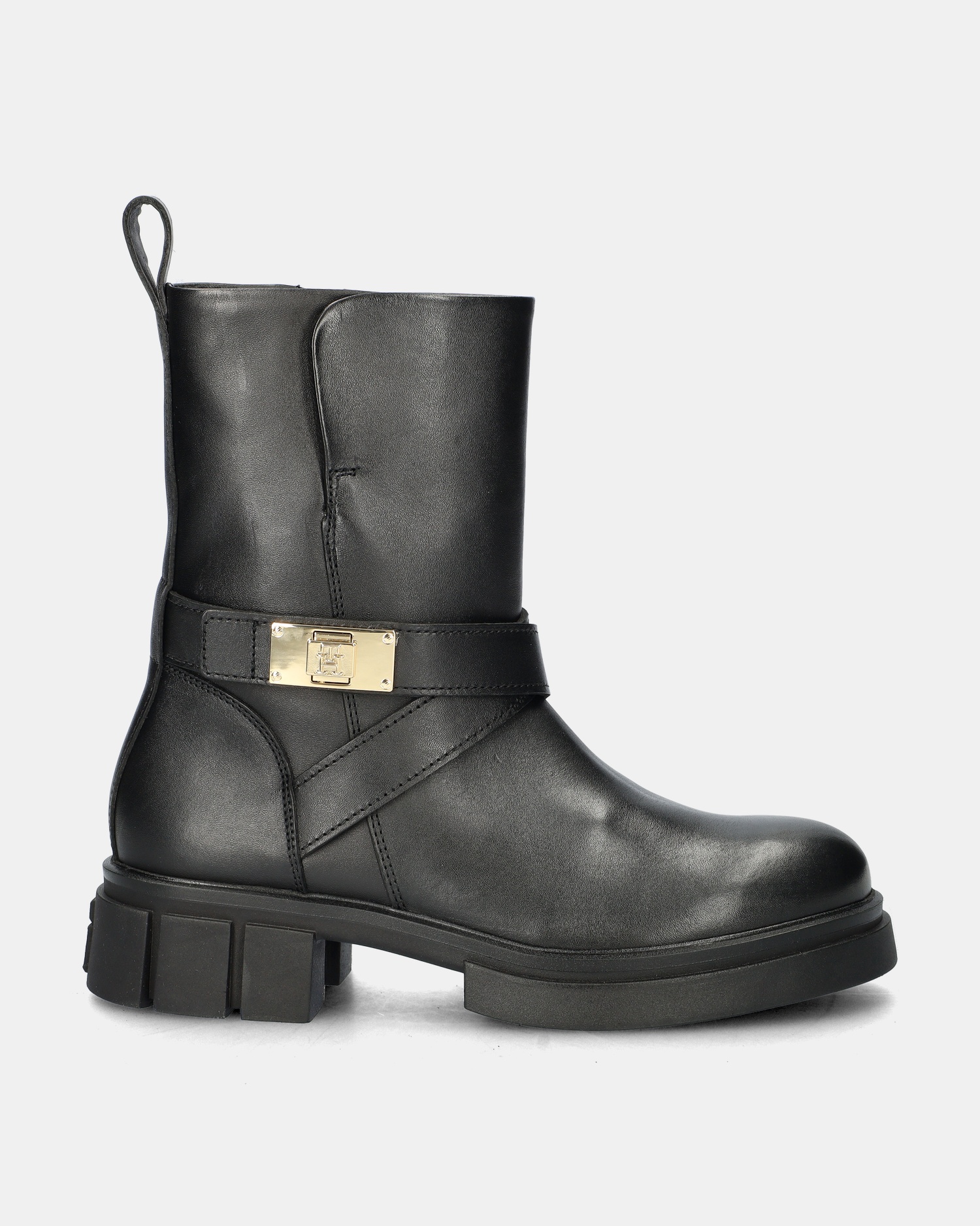 Tommy Hilfiger Sport Biker Bikerboots  - zwart