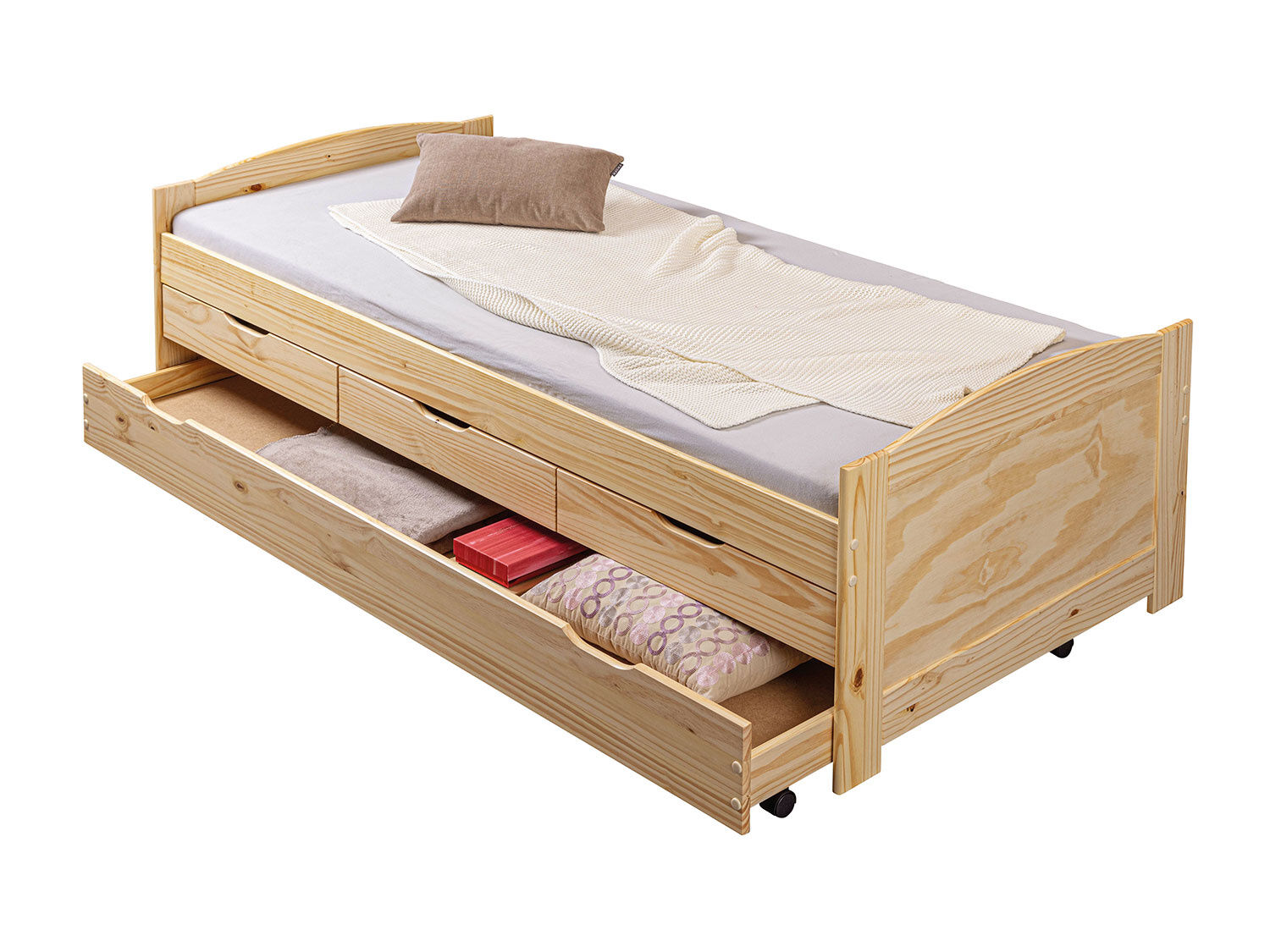 Funktionsbett ULLA mit Zusatzbett
