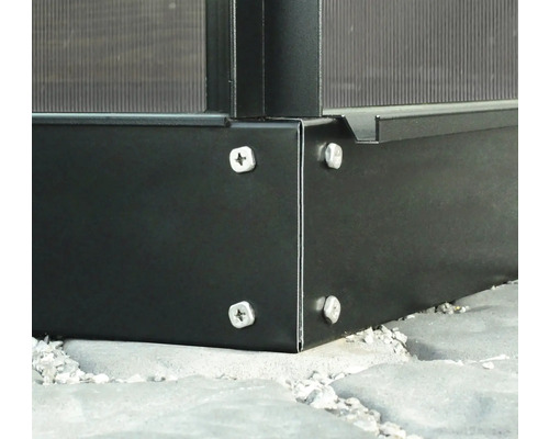Vitavia 3800 foundation, 12,5 cm, zwart
