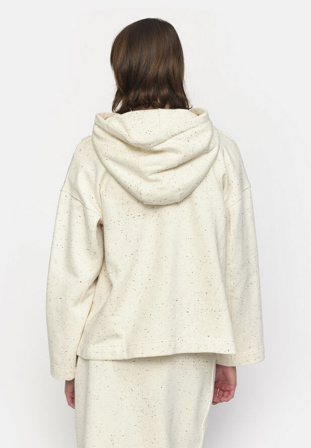 esmé studios ESFrida Hood Sweat GOTS Snow white