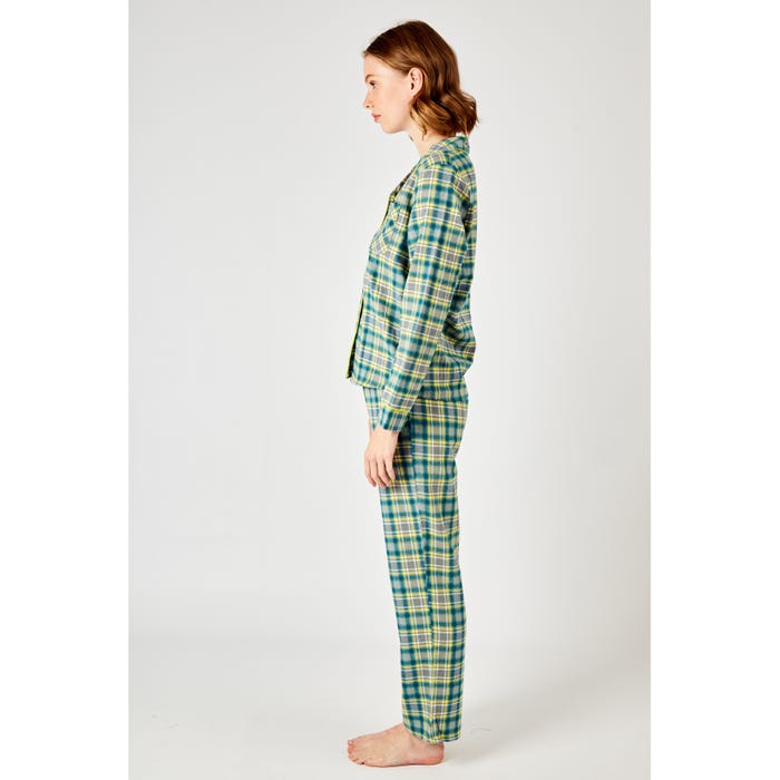 inSua-Pyjamahemd ruit in flanel - InSua