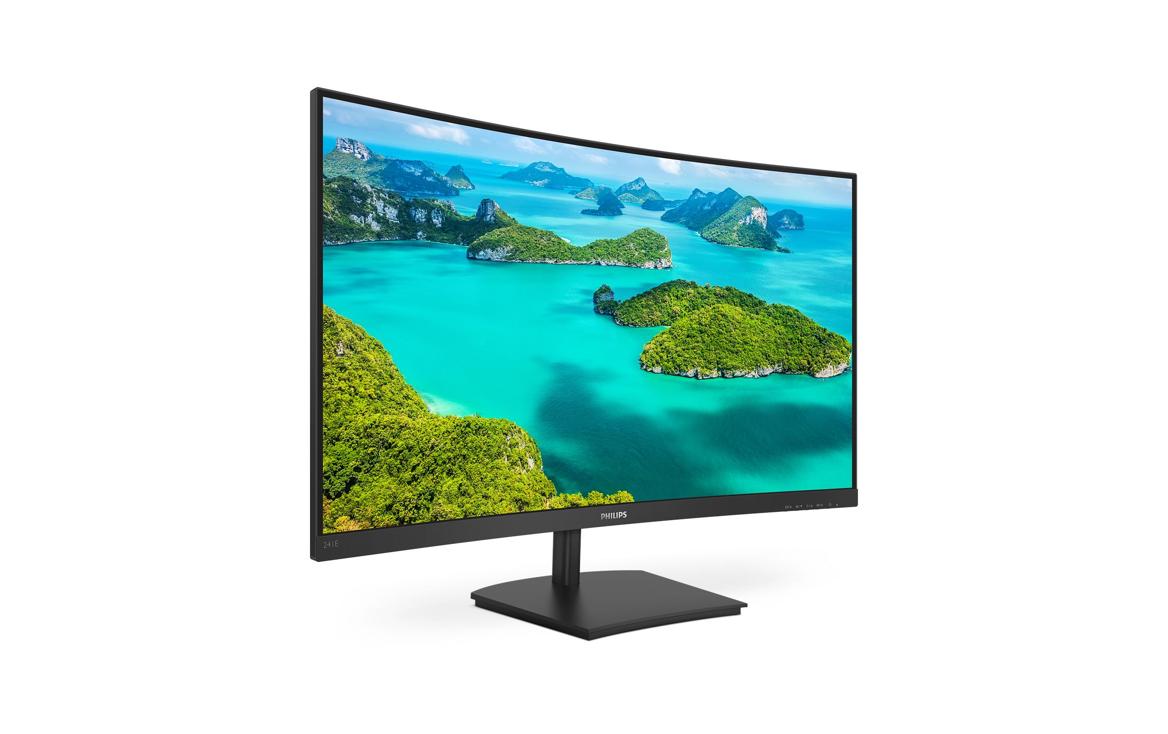 Monitor 241E1SC/00Kontraststarker 23.6