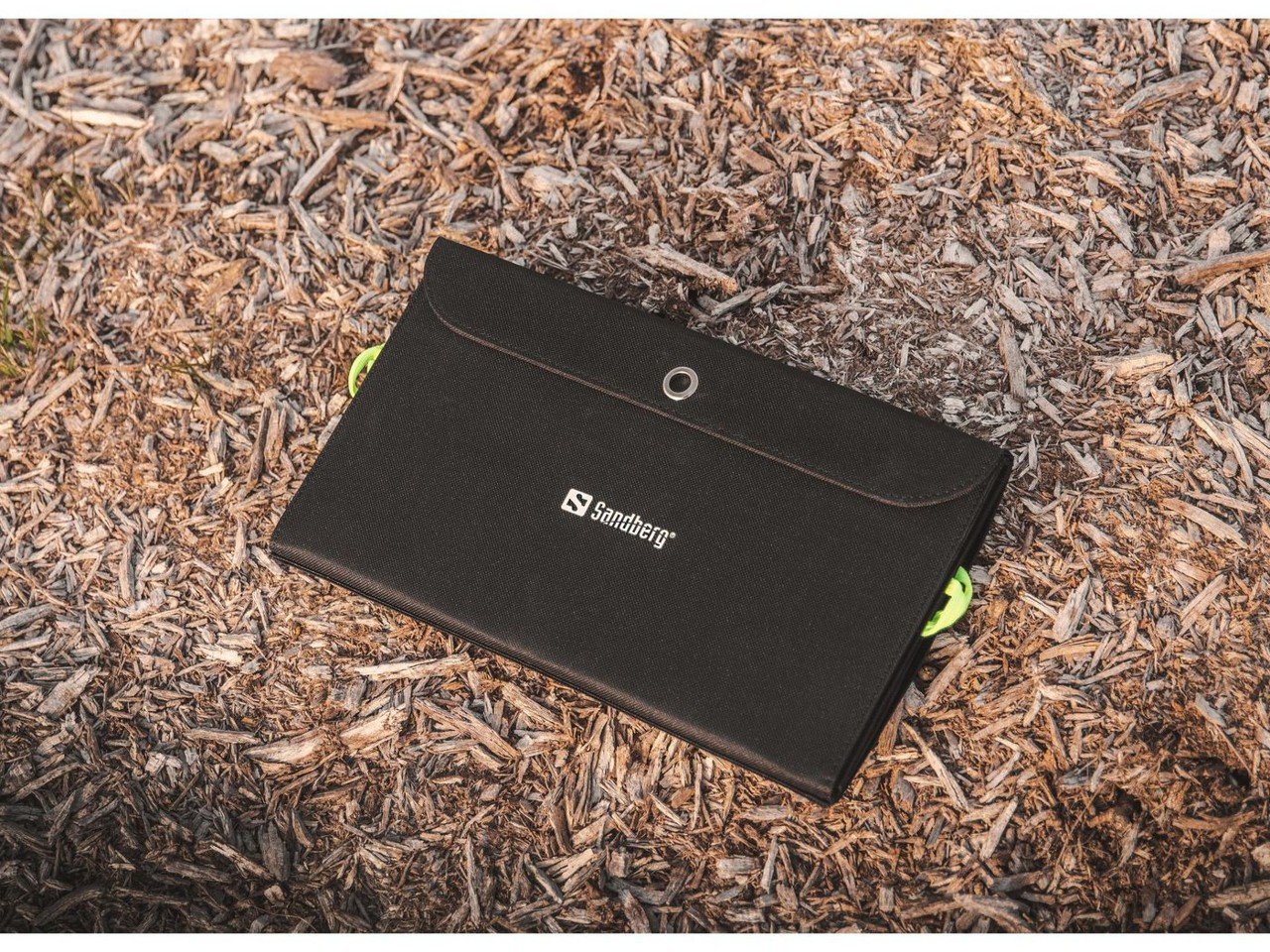 Sandberg - Solar Oplader 21W 2xUSB USB-C