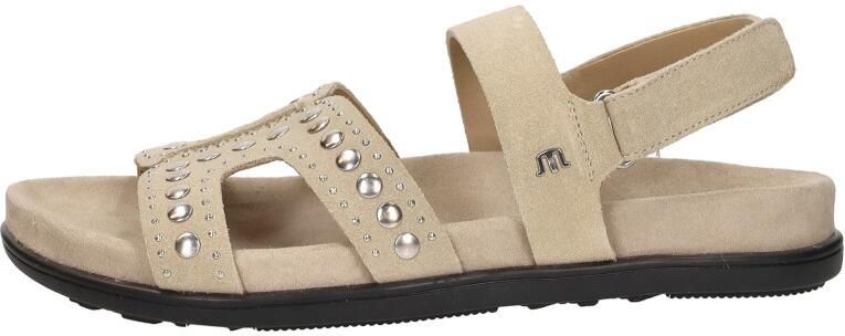 Maruti Elora Suede U00 Sandalen Beige Suede Dames Beige