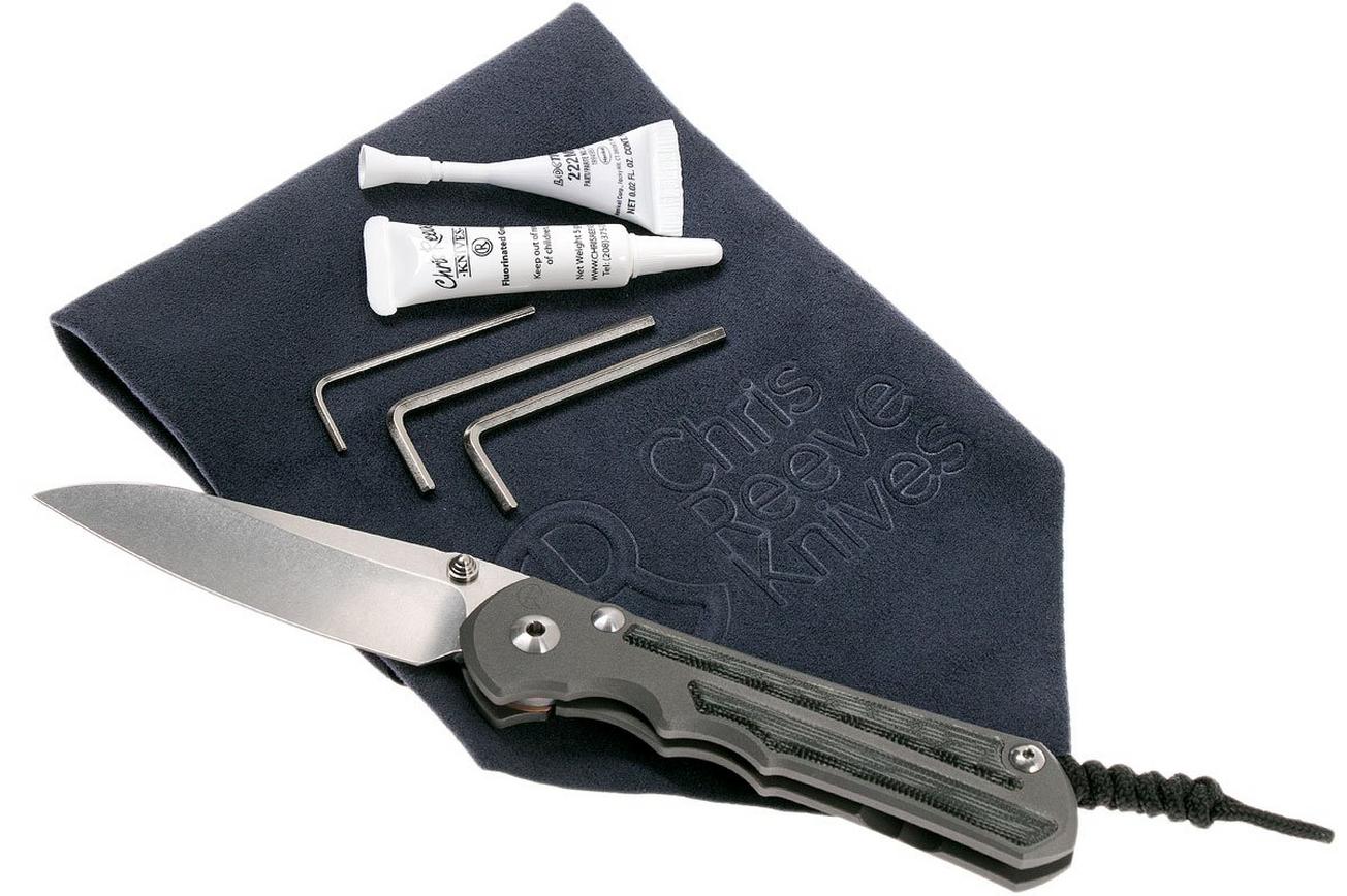 Chris Reeve Large Inkosi Insingo Black Micarta Inlay LIN-1028 zakmes