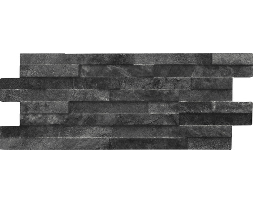 Porseleinen steengoed gevelsteen Klimex UltraStrong Firenze antraciet 40x16,6 cm