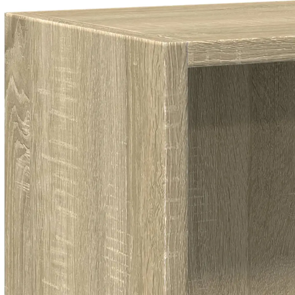 vidaXL - Boekenkast - Bruin - Bewerkt hout