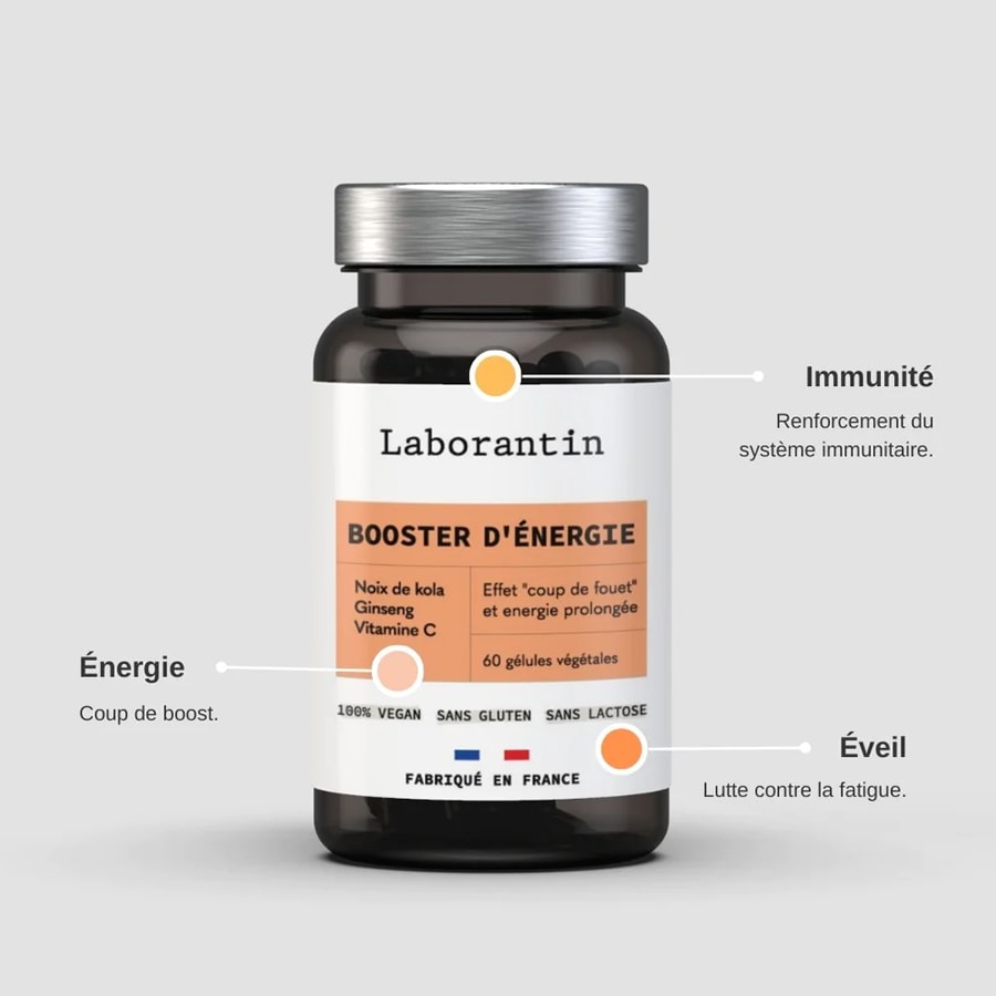 Compléments alimentaires - Booster d'énergie - 1 mois