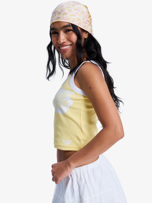Keep It Cool Débardeur Jaune Femme