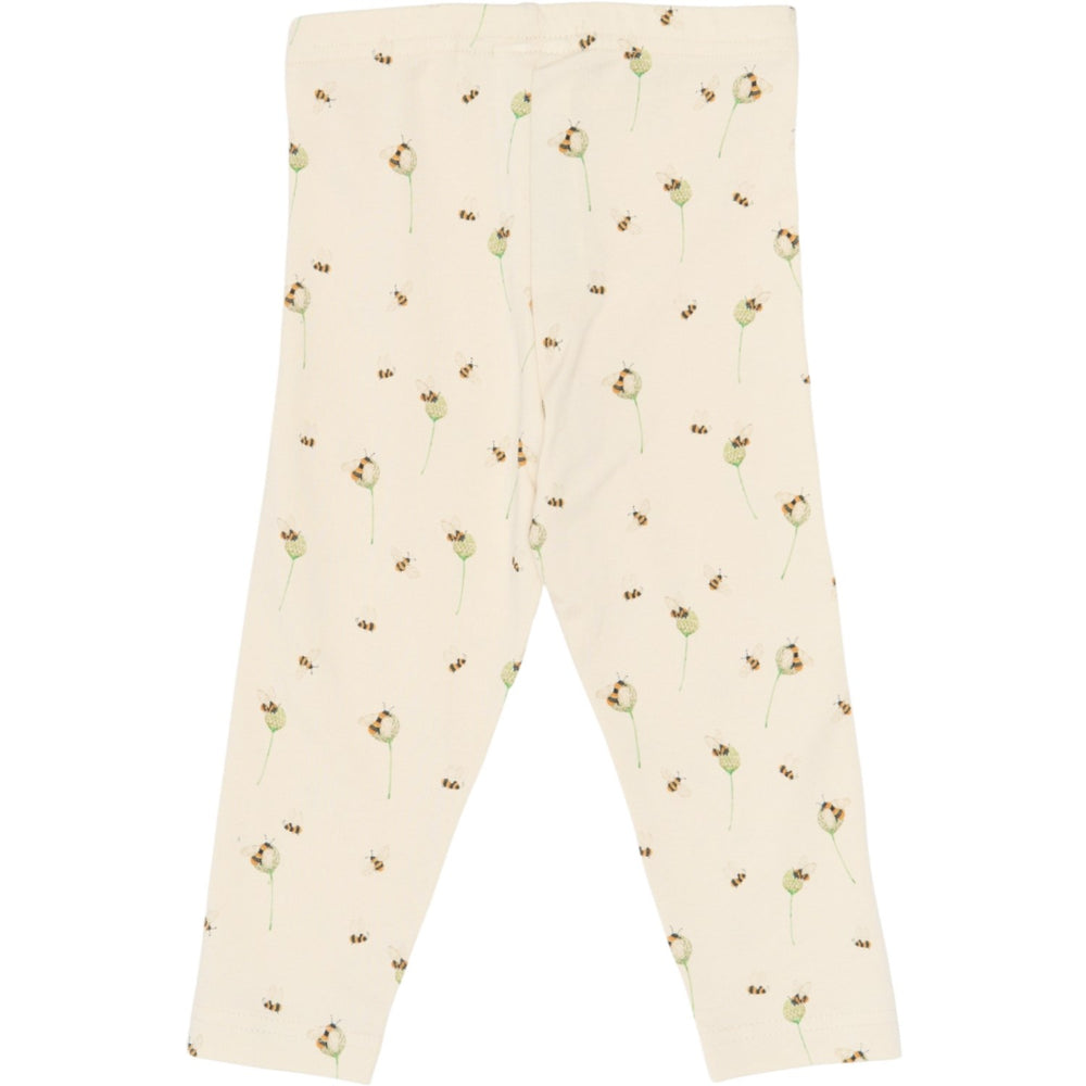 Køb Petit Piao Eggnog Bee Aop Ppjubii Leggings