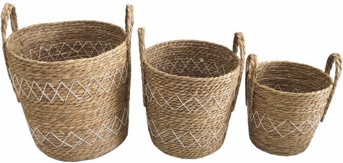 Intratuin plantenmand Erwina naturel D 23 H 23 cm