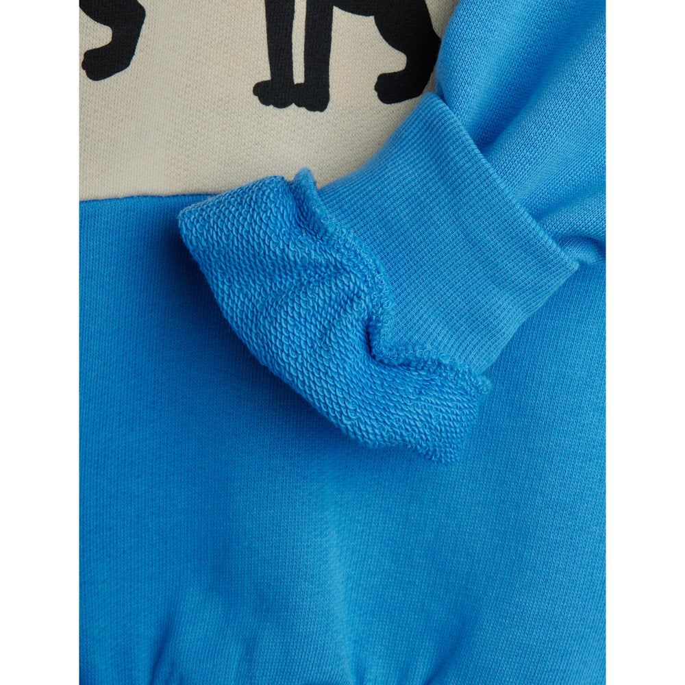 Køb Mini Rodini Blue Panther Panel Sweatshirt