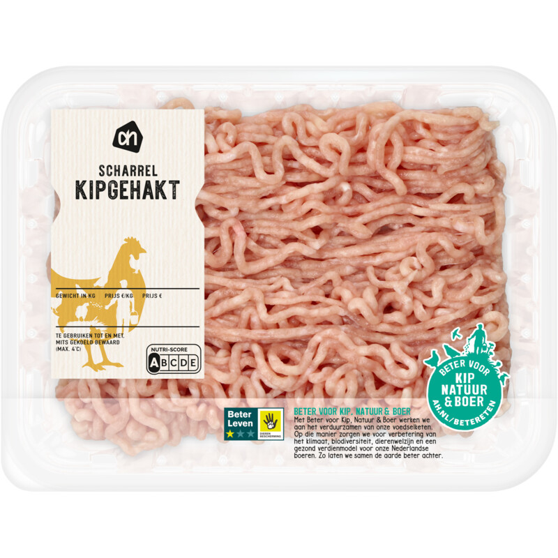 AH Scharrel kipgehakt