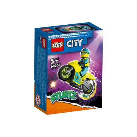LEGO® City Stunt 60358 Cyber-Stuntbike